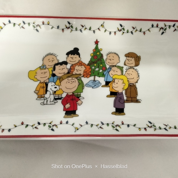 Peanuts Christmas platter - Picture 3 of 3